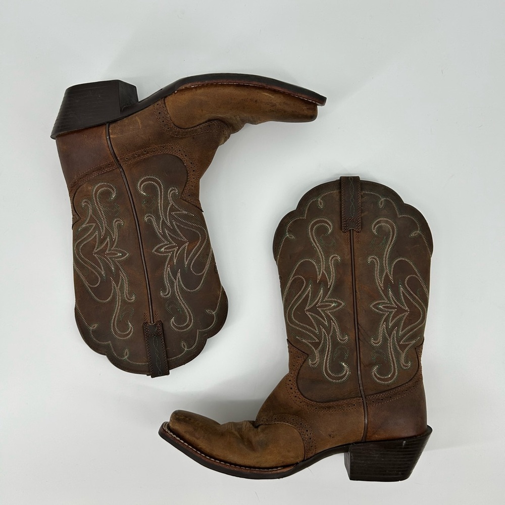 Brown Western Cowboy Boots
